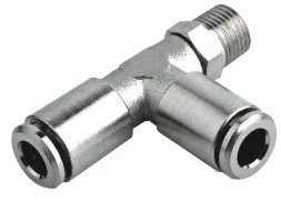 Pd Odbočka T-tvarovka Zatlačte do konektoru Kovové tvarovky